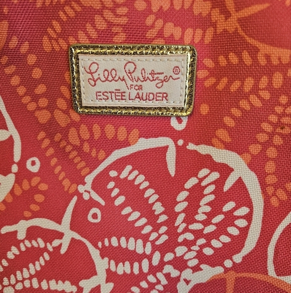 Lilly Pulitzer For Estee Lauder Pink Tote Bag - Picture 3 of 6